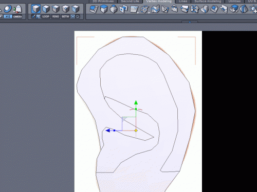 Come fare un modello 3D dell'orecchio umano
