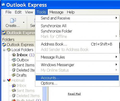 Come impostare più E-mail in Outlook Express