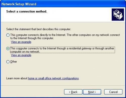 Come impostare una rete domestica in Windows XP