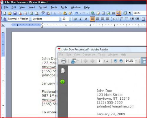 Come creare un File PDF da un documento di Word