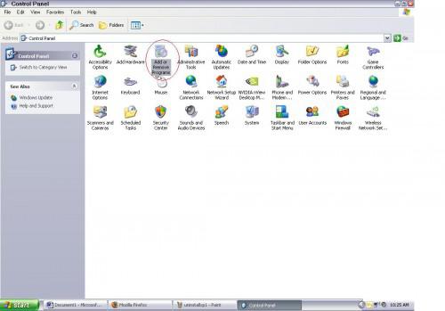 Come disinstallare programmi in Windows XP