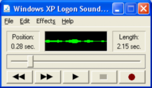 Cambiare il suono di accesso di Windows XP