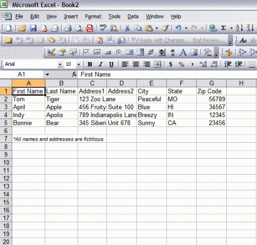Come creare un Database in Excel