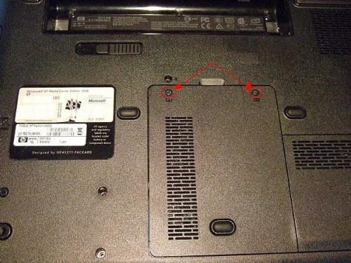 Come aggiornare la memoria in un HP Pavilion DV6000 Laptop