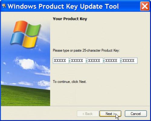 Come modificare le chiavi di attivazione di Windows XP