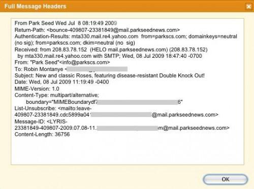 Come tracciare il percorso di un indirizzo Email per trovare informazioni sul Server