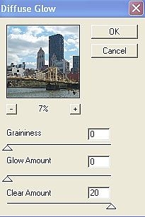 Come utilizzare l'effetto del filtro bagliore diffuso in Adobe Photoshop