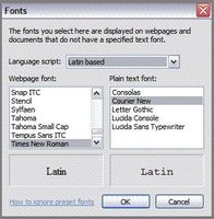 Come cambiare il Font di sistema in una barra di ricerca