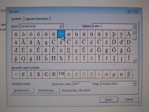 Come inserire simboli in un documento di Microsoft Word