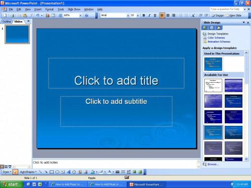 Come aggiungere musica in PowerPoint