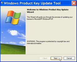 Come modificare le chiavi di attivazione di Windows XP
