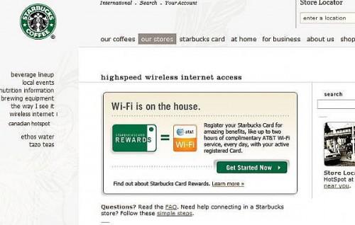 Come connettersi a WiFi a Starbucks gratuitamente