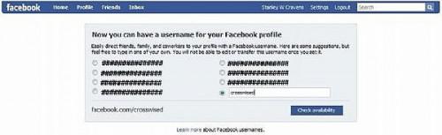 Come ottenere il tuo nome utente Facebook