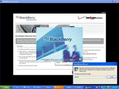 Come caricare il Blackberry Desktop Manager